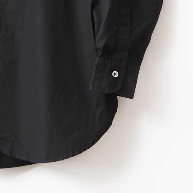 19 Century BD Shirt - 100'S 2Ply Broadcloth #Black [PS001]