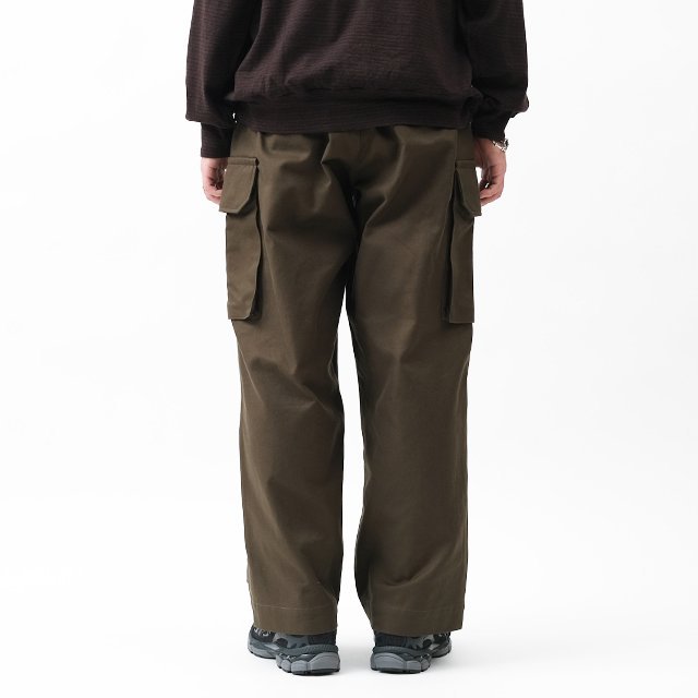 Cotton Serge 47 Pants #KhakiBrown [bROOTS24F4]