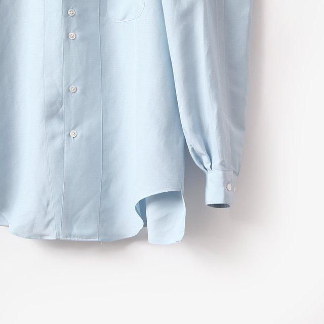 ensou. Childish Shirt #Saxe Blue [E11S005]｜Silver and Gold