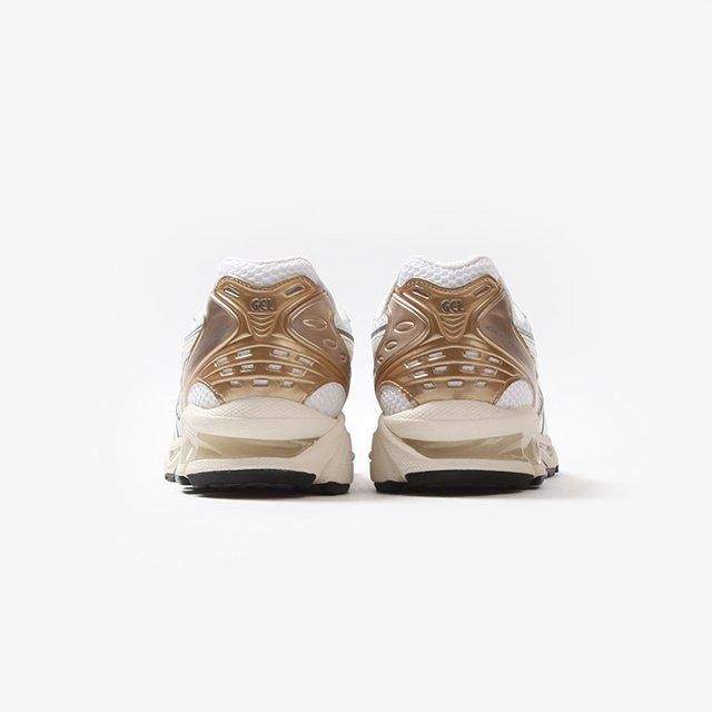 ASICS GEL-KAYANO 14 #WHITE/CREAM [1203A537.104]｜Silver and