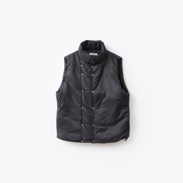 HIKER PUFF VEST POLY TAFFETA #BLACK [NN-V4502]