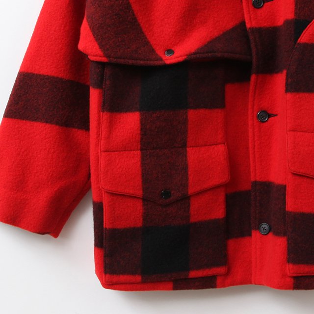 Buffalo Plaid Cruiser Jacket #Red x Black [BHS24F001]