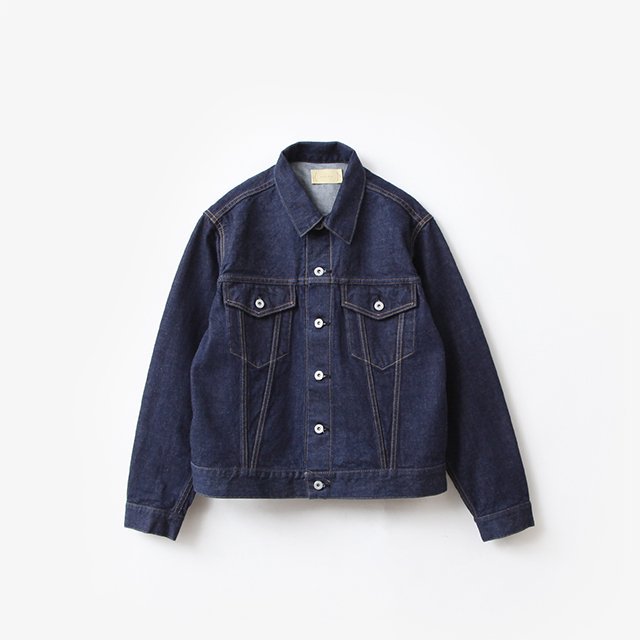 cantate Trucker Jacket #INDIGO [24AWCA0476]｜Silver and Gold Online Store