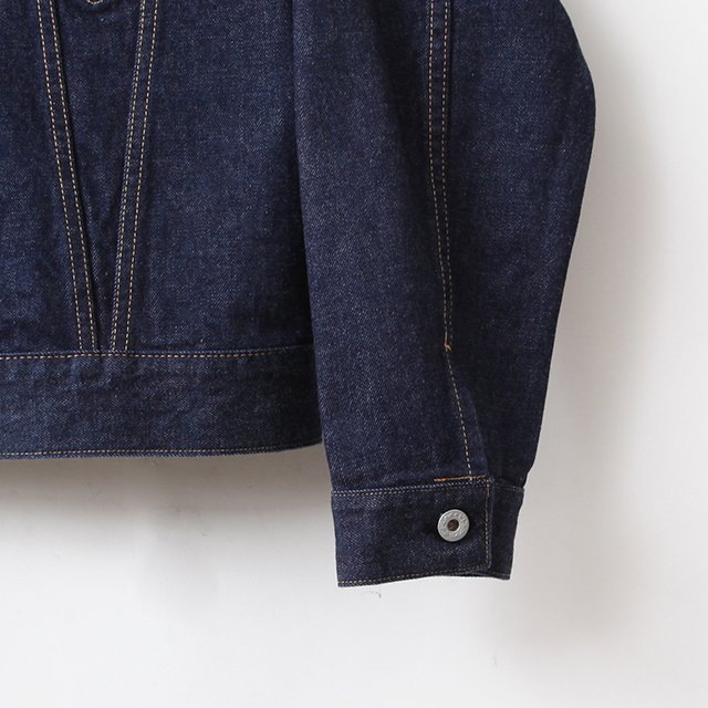 cantate Trucker Jacket #INDIGO [24AWCA0476]｜Silver and Gold Online Store