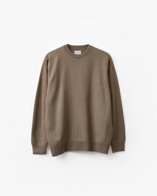 Yonetomi NEW BASIC NEW BASIC CASHMERE KNIT P/O #BROWN [95-234-056]