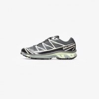 SALOMON SNEAKERS XT-6 GTX #URBAN CHIC/BLACK/LIME CREAM [L47581300]