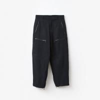 blurhms Rayon Nylon Silk Mechanic Pants #Black [BHS25S017]