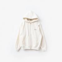 L.L.Bean Portage Full-Zip Hooded Sweatshirt #Ecru [5175-9081]