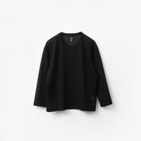 Needles L/S U-Neck Tee - R/PE Russell #Black [QV348]