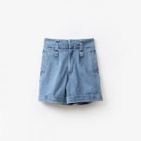 SOONJEANS Harry and Sally Highrise Turn up shorts #Blue [SJNS2517PTBL]