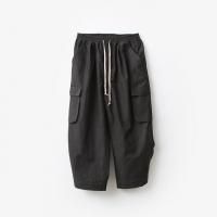 O project EASY CARGO PANTS - Brushed Lt Canvas #Off Black [O19TR5]