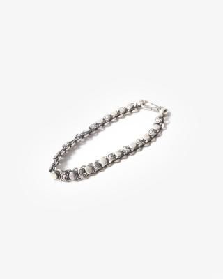 THARU SILVER BRACELET - Single #PAISLEY