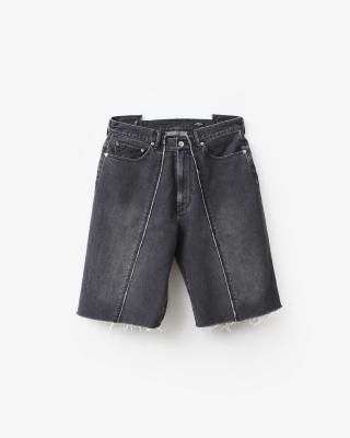 OLD PARK BAGGY SHORTS #FADED BLACK [OPJ-12]