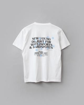 WELCOME-RAIN Nr.Barker back with Rain Drops #WHITE [WR6-TS01]