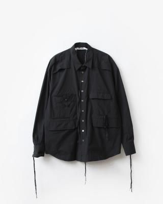  Midorikawa INSIDE SHIRT #BLACK [MID25AW-SH03]