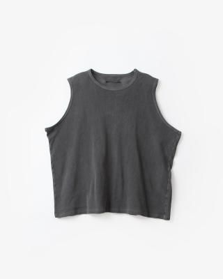 ANDER MESH SLEEVELESS #FADE BLACK [A-100]