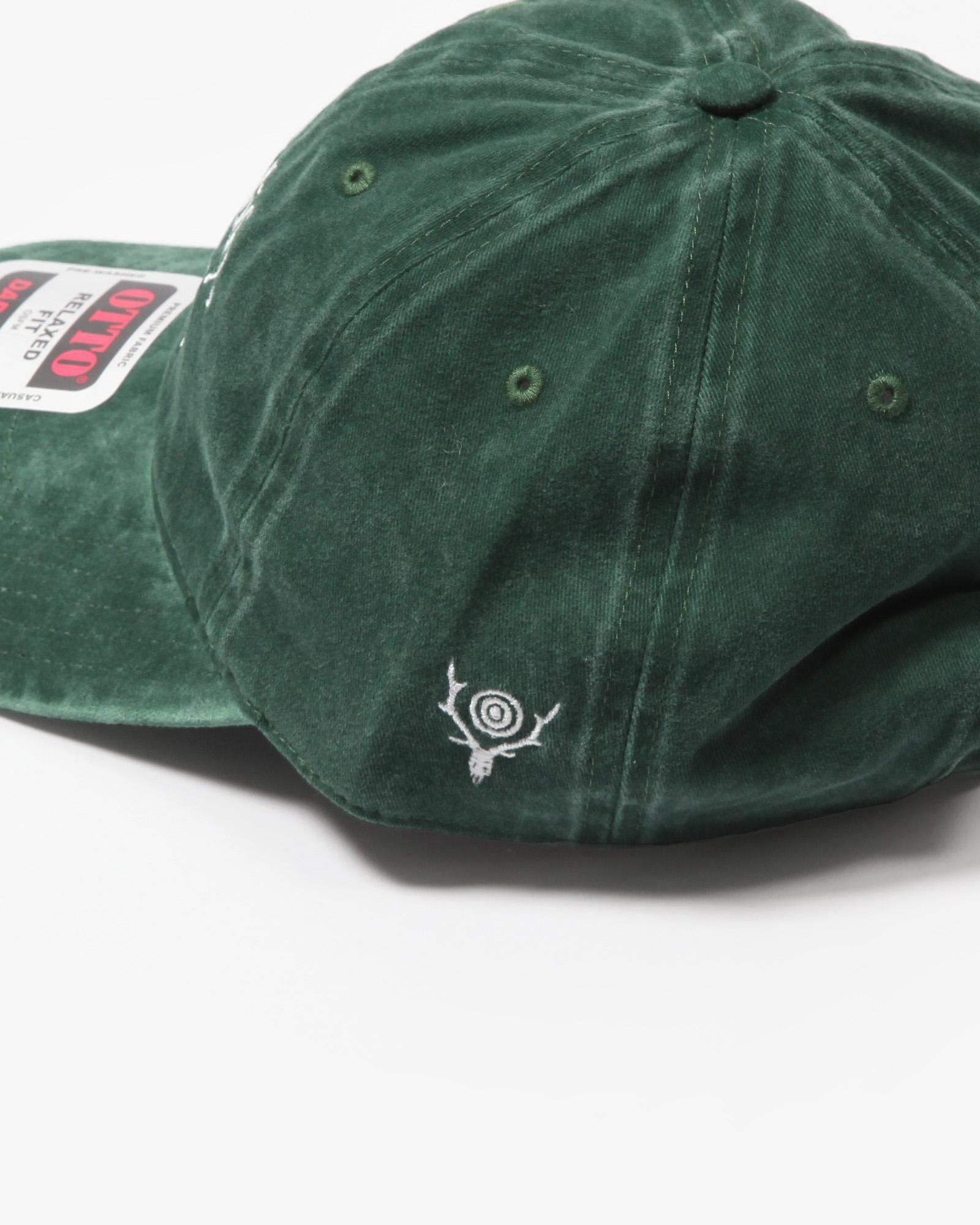 ぽっすん　5着×2 South2 West8 Strap Back Cap - Simplify, simplify #Green