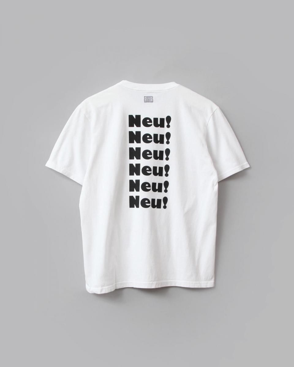 新品 4kdo10 NAGNAGNAG NEW ART GUILD 白Tシャツ TANGTANG AIN' T / NEU! #WHITE [T-2108]｜Silver and Gold