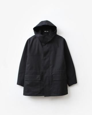 AURALEE HIGH-DENSITY BONDED COTTON GABARDINE BLOUSON #DARK NAVY [A25AB01CB]