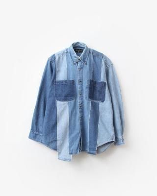 go-getter REMAKE TRIPLE DOCKING DENIM SHIRTS #ASSORT type:A