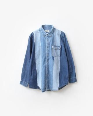 go-getter REMAKE TRIPLE DOCKING DENIM SHIRTS #ASSORT type:B