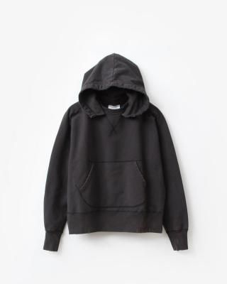 concause W-V AFTER HOODIE #BLACK [2502010]