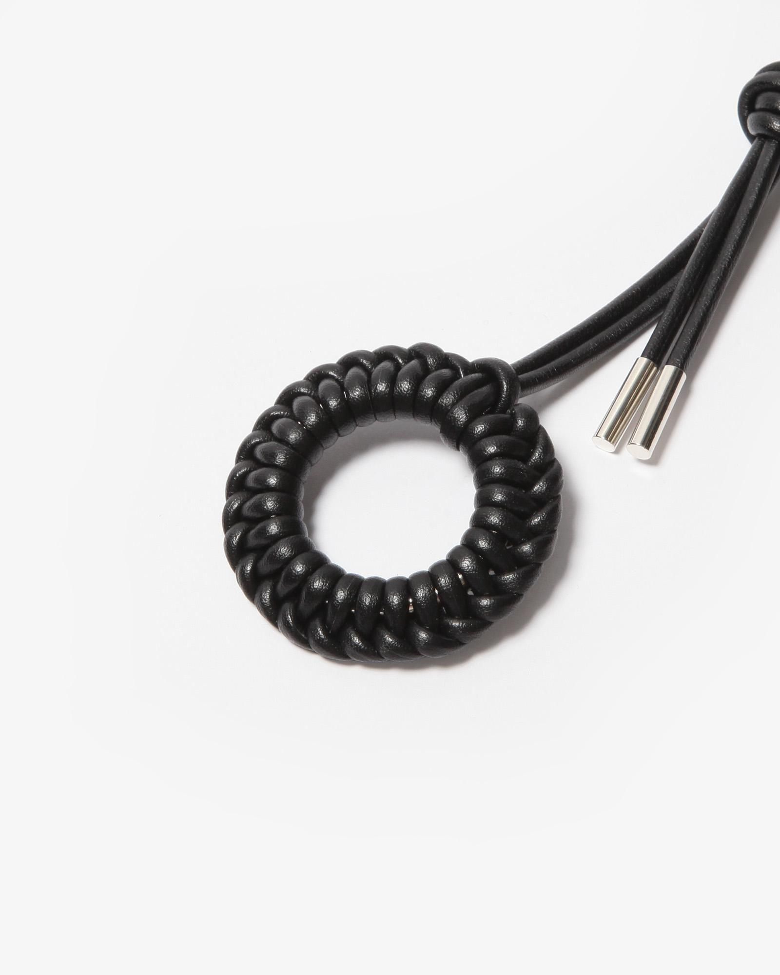 ITTI CRISTY KNOT FINGER CIRCLE CHARM / RAPTO JP#BLACK [ITTI