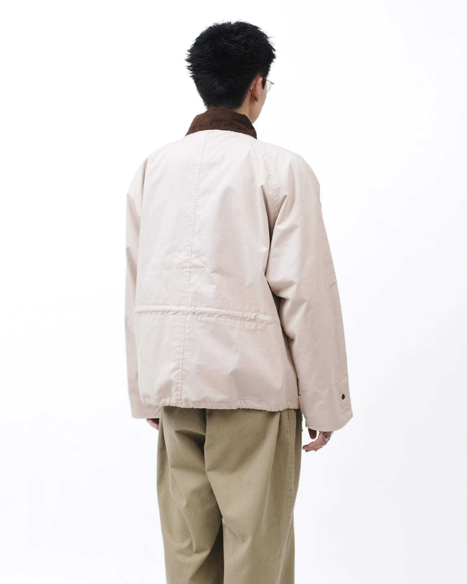 PORTRAITE Classic Field Jacket-Short #Ivoryi Twill [001-R-EQ