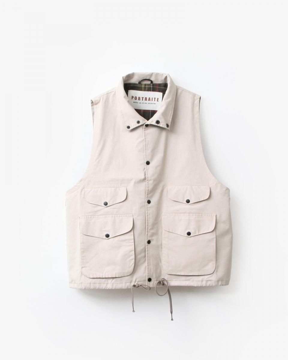 Portraite ベスト PORTRAITE Over Vest | CHARCOAL - KNOCK OUT 247