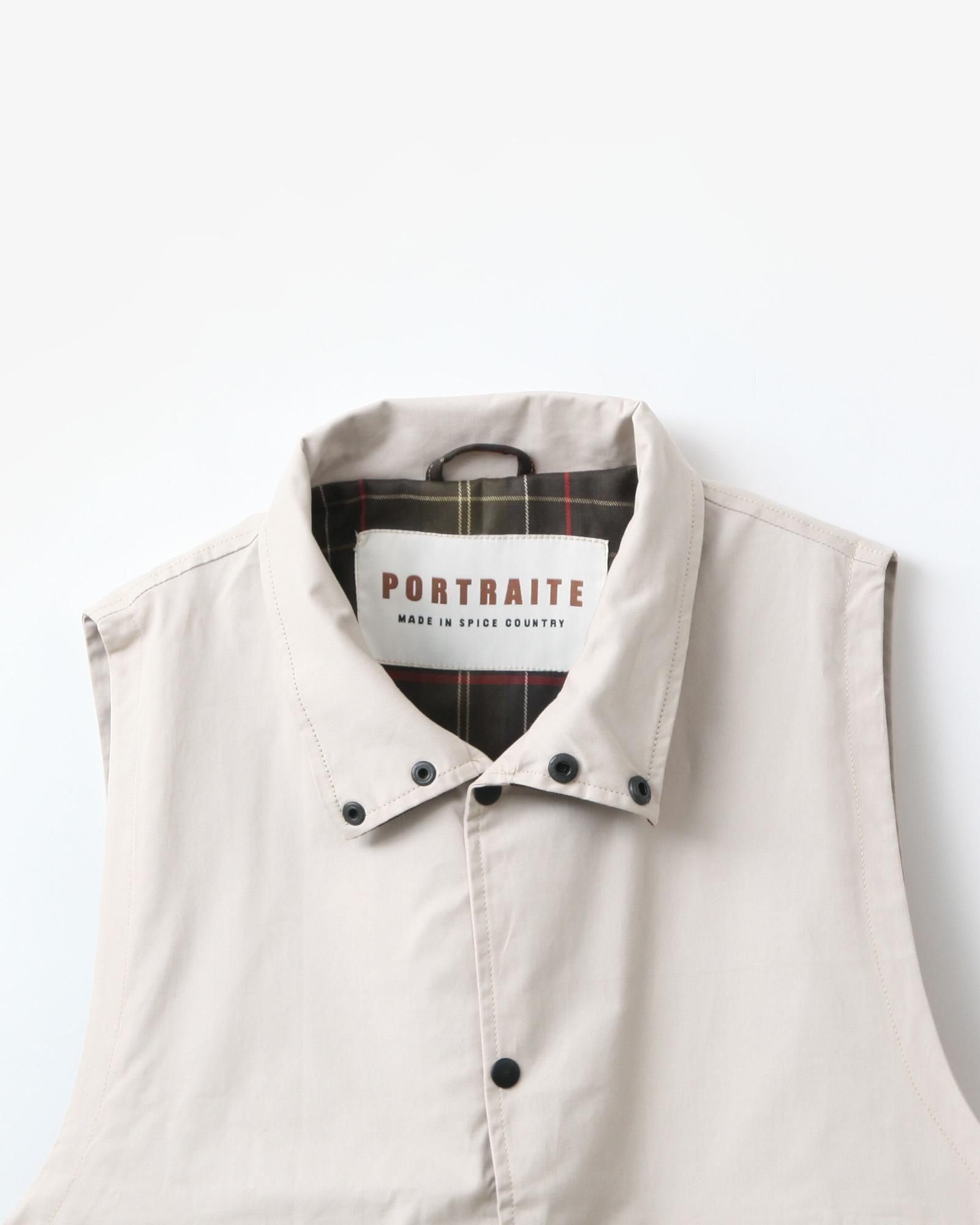 Portraite ベスト PORTRAITE | ポートレイト> Over Vest | UNWASTED | アンウ