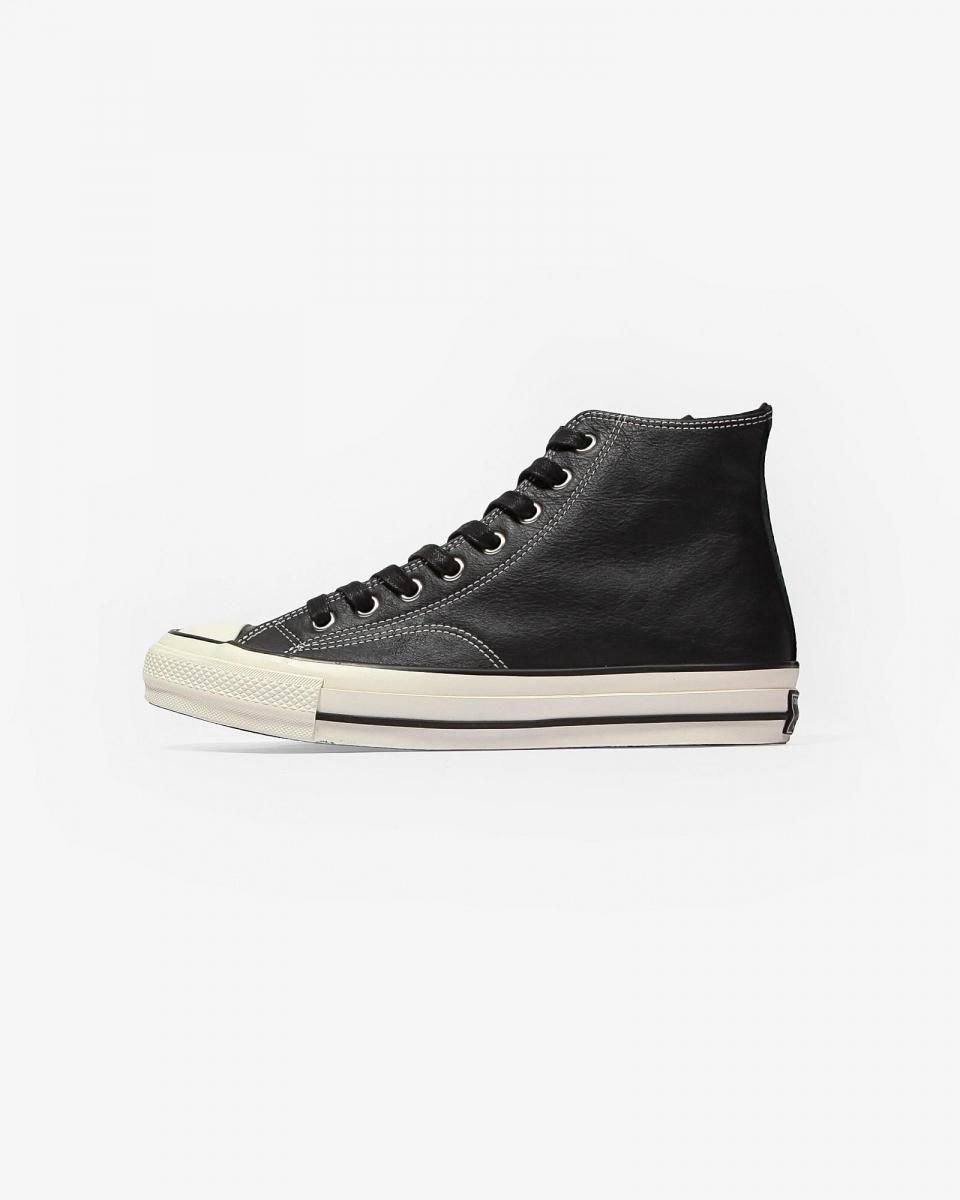 CONVERSE ADDICT CHUCK TAYLOR LEATHER HI #BLACK [33900010