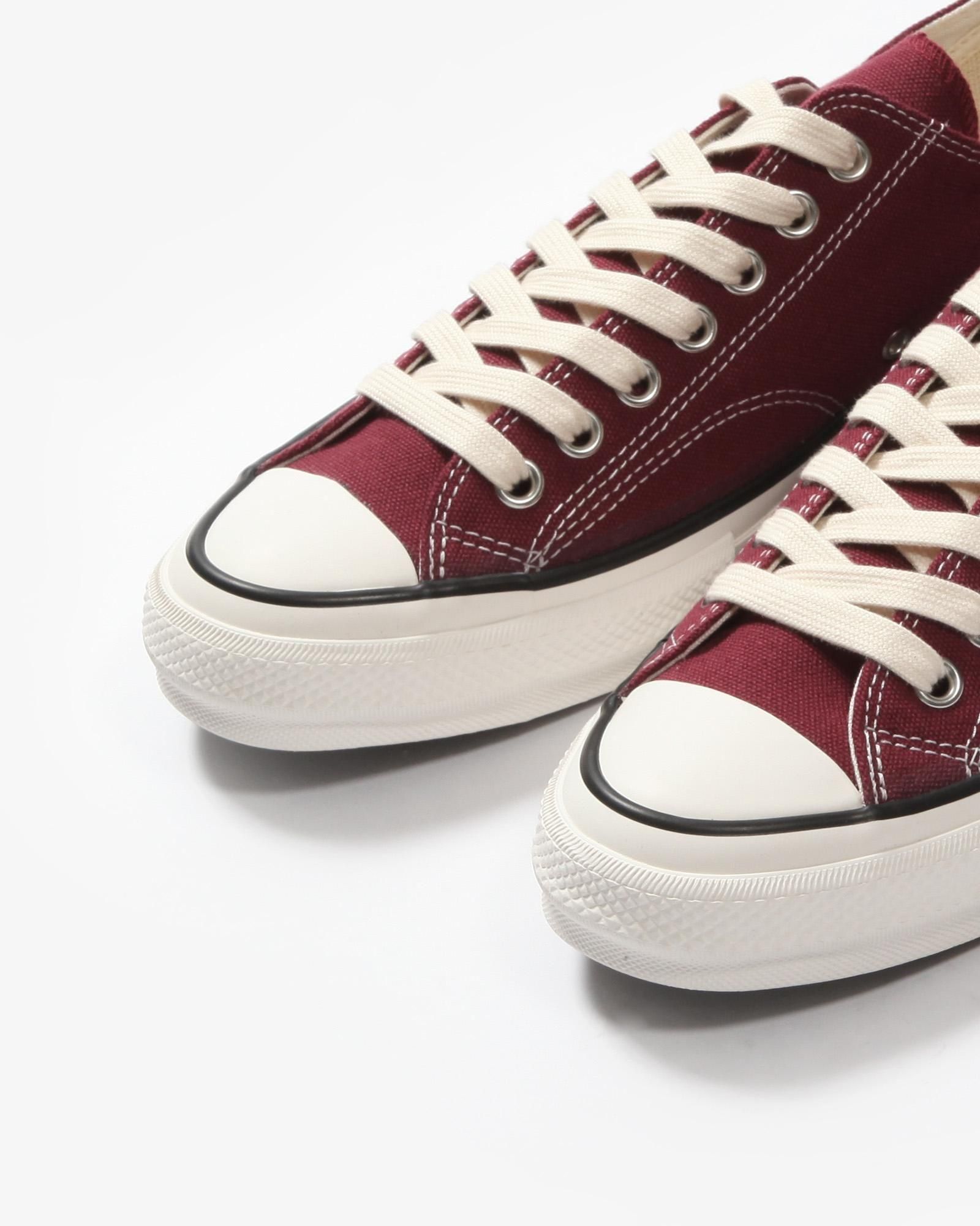 CONVERSE ADDICT CHUCK TAYLOR CANVAS OX #MAROON [33900020]｜Silver