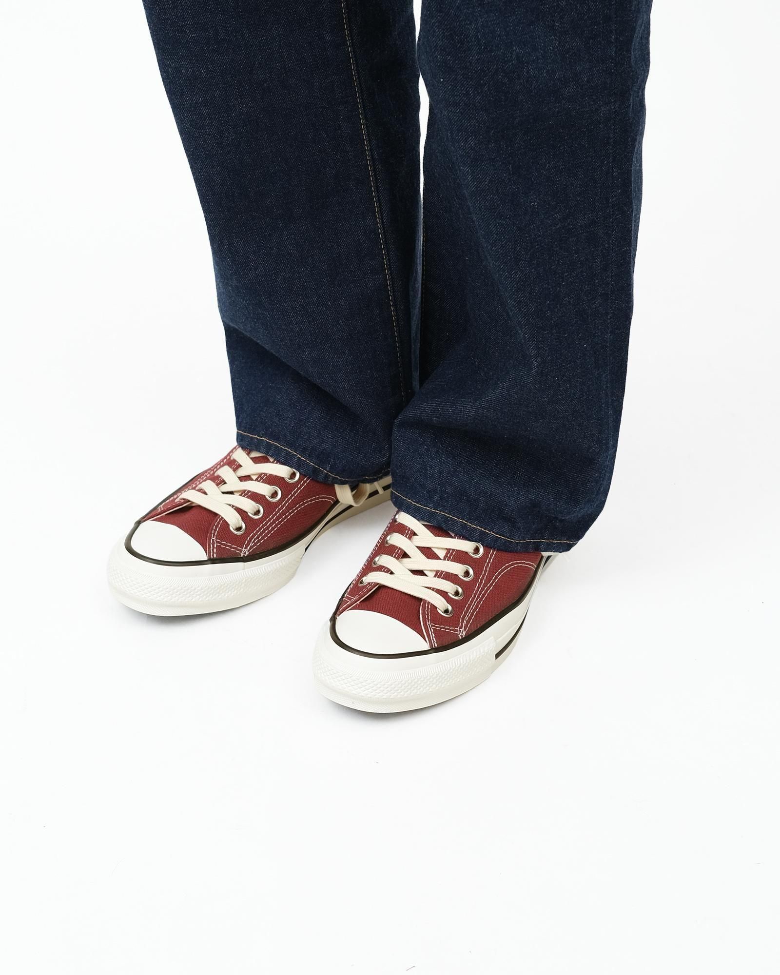 CONVERSE ADDICT CHUCK TAYLOR CANVAS OX #MAROON [33900020]｜Silver