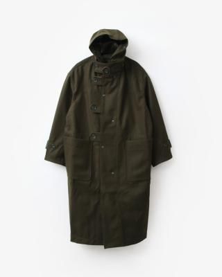 Engineered Garments Duffle Coat - 24oz Wool Melton #Olive [RV210]