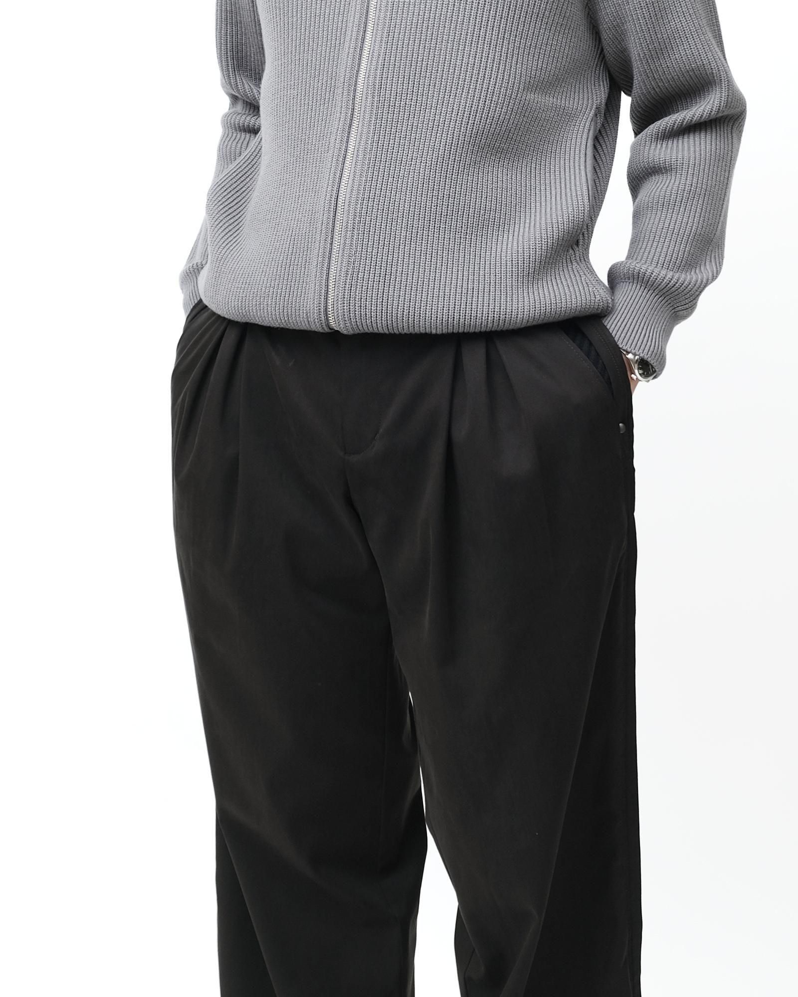 KIKO KOSTADINOV HALICS TROUSER #JET BLACK/MATT BLACK [KWAW25T03-9