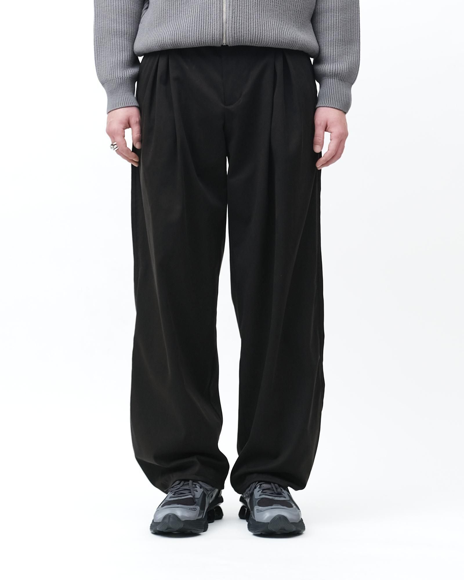 KIKO KOSTADINOV HALICS TROUSER #JET BLACK/MATT BLACK [KWAW25T03-9