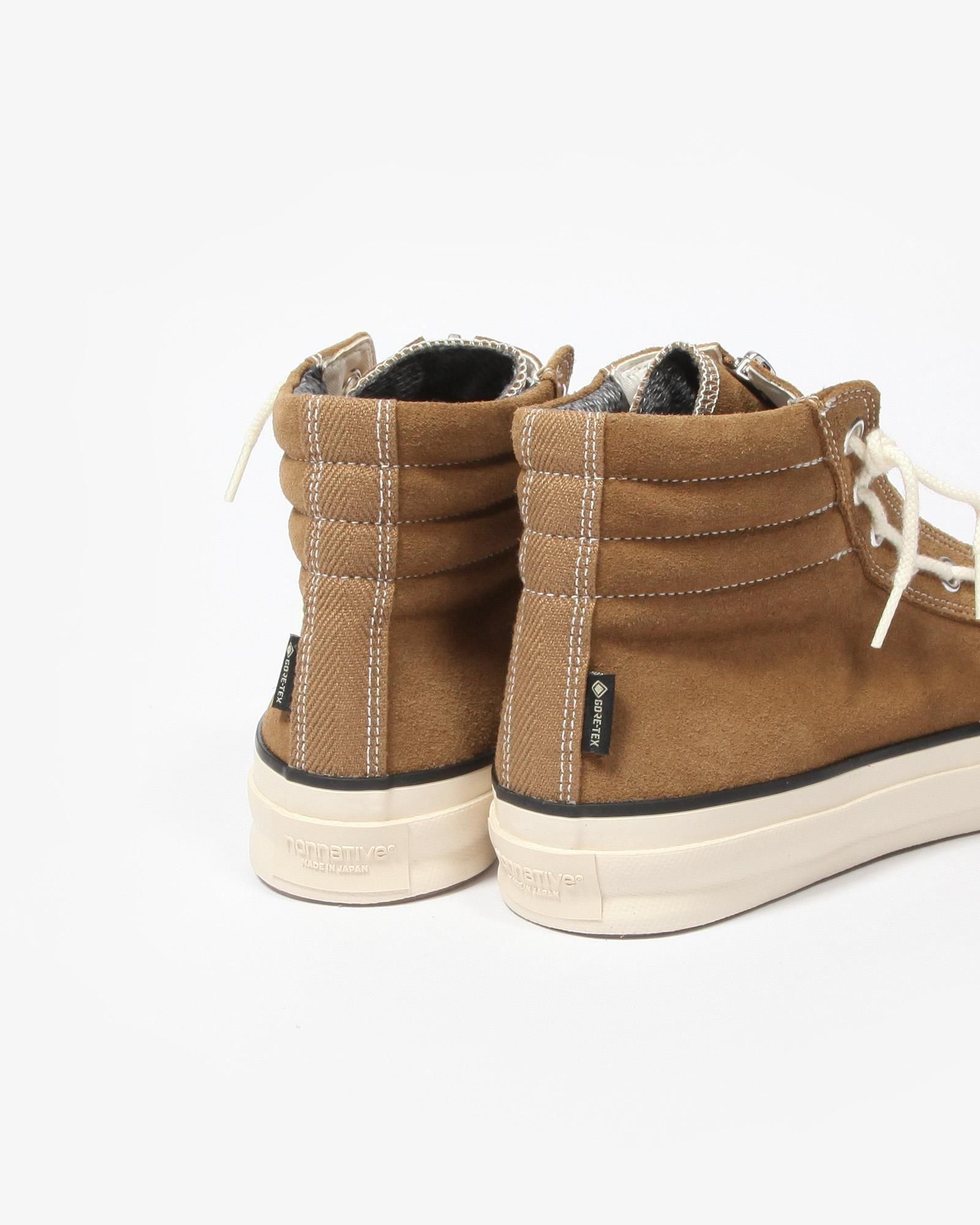 nonnative DWELLER TRAINER 2 HI COW LEATHER WITH GORE-TEX by