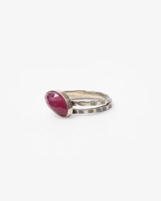 RAJPIA Natural Stone Ring #B [RAJ-001-SS]
