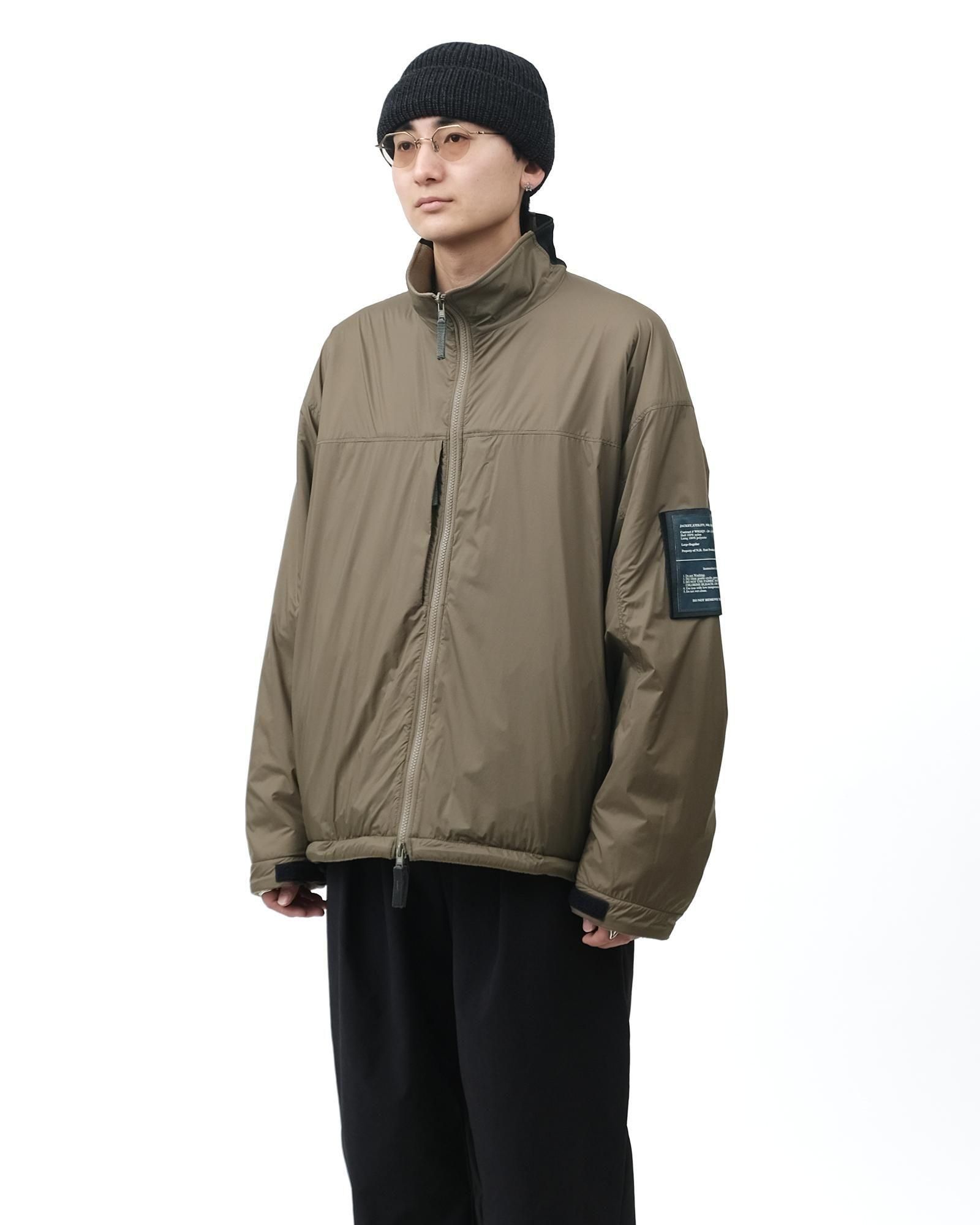 N.HOOLYWOOD REVERSIBLE MILITARY ZIP BLOUSON #BEIGE [9252-BL01-003