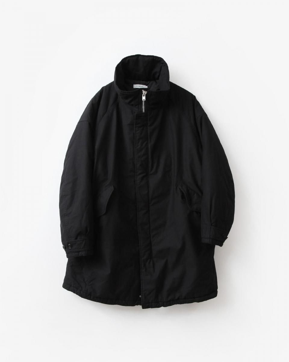 ぬっこ nonnative TROOPER PUFF COAT COTTON BACKSATIN PIGMENT DYE WITH