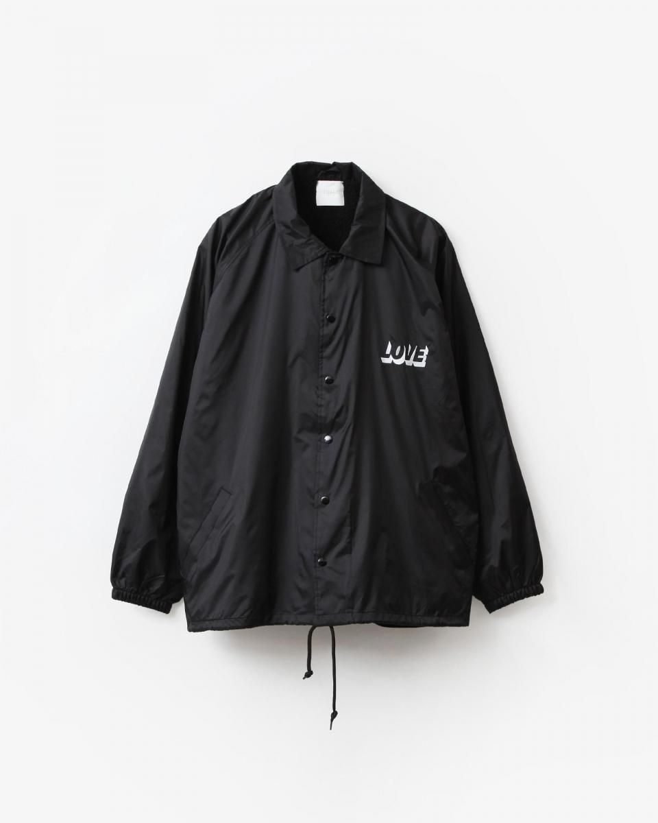 TODAY edition LOVE Coach Jacket #BLACK [25-2ND-14]｜Silver and