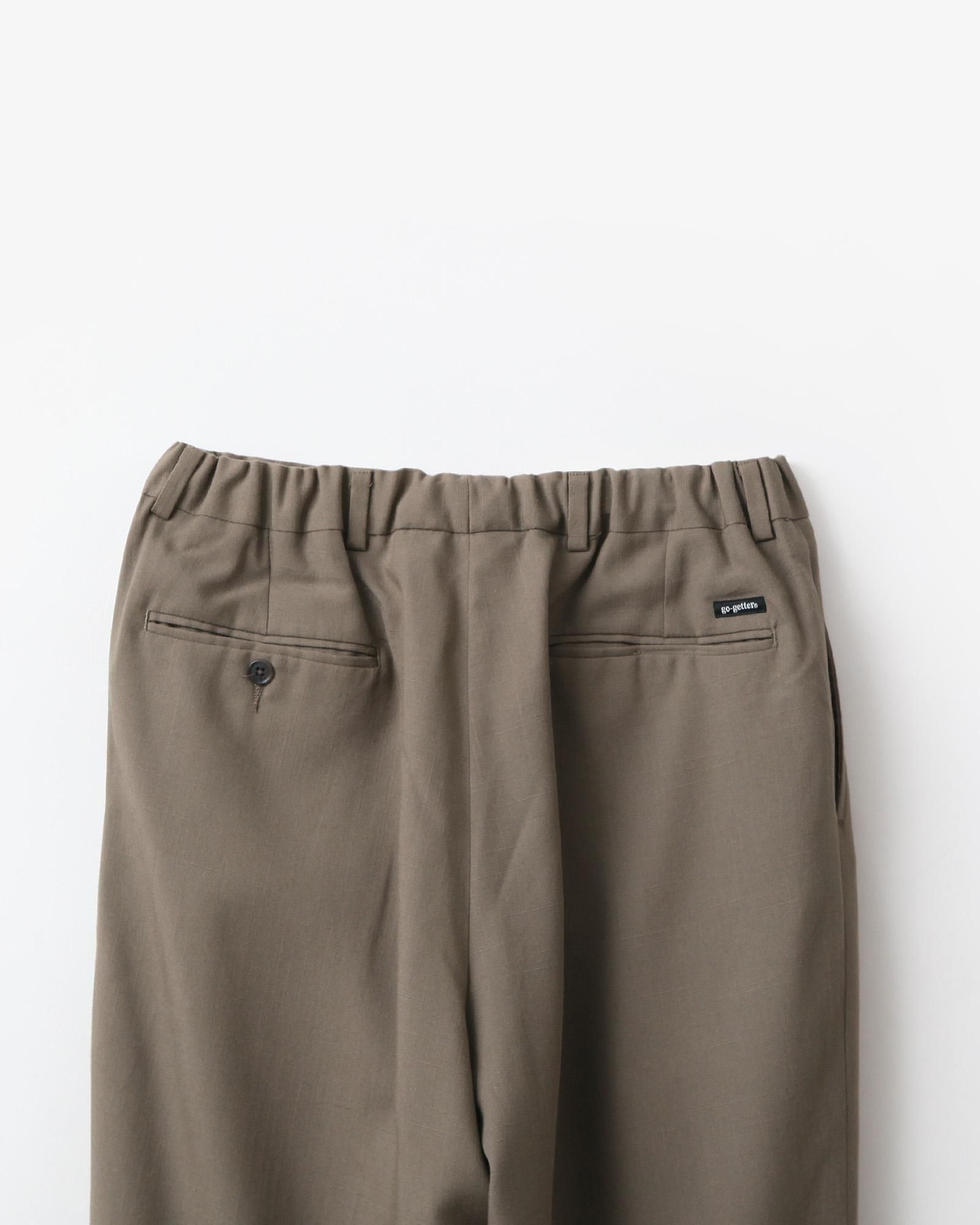go-getter REMAKE SLACKS EASY PANTS #ASSORT type:B｜Silver and Gold