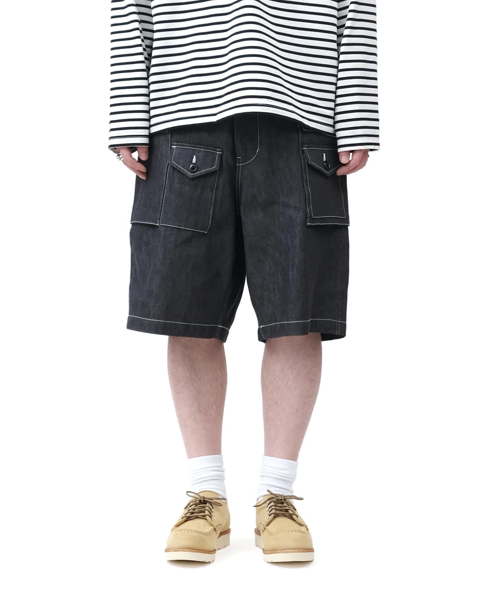 MODMNT MILL SHORTS #IDG [M2610-1E012F]｜Silver and Gold Online Store