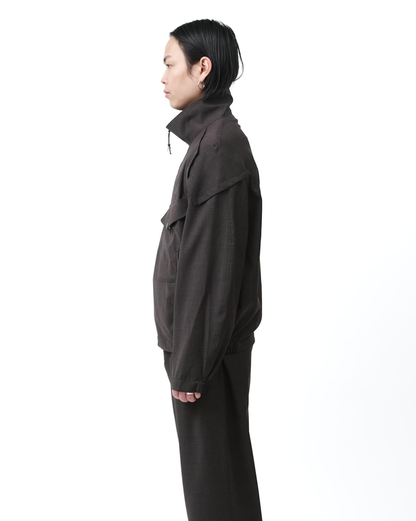 KIKO KOSTADINOV FARKAS PULLOVER JACKET #UMBER BROWN [KKSS26J05-44