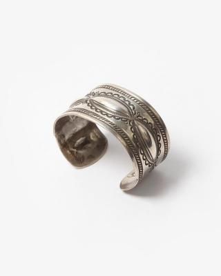 Buffallo Stamped Cuff Bracelet Ingot
