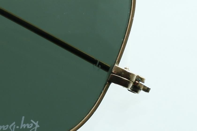 【希少】米国 70’s RayBan ボシュロム アビエイター 10K GF⭐︎ Ray-Ban アビエイター 1970年代 ボシュロム社製 62mm ゴールド