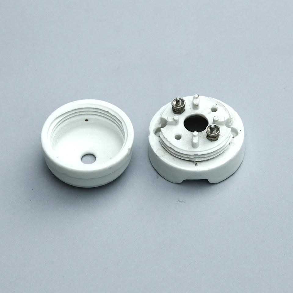 古い 碍子 ローゼット まとめて 菊型 白磁 電材 ソケット