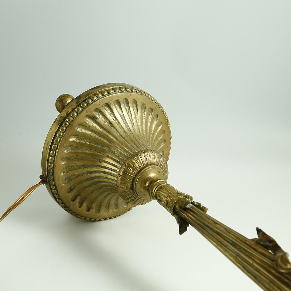 テーブルランプのベース 1920年アールデコ期 ブロンズ 19