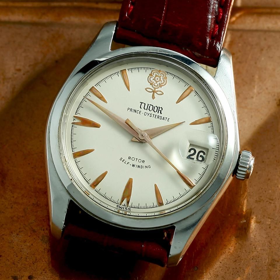 再入荷 TUDOR チュードル デカ薔薇 手巻き デカバラ - 通販 - www