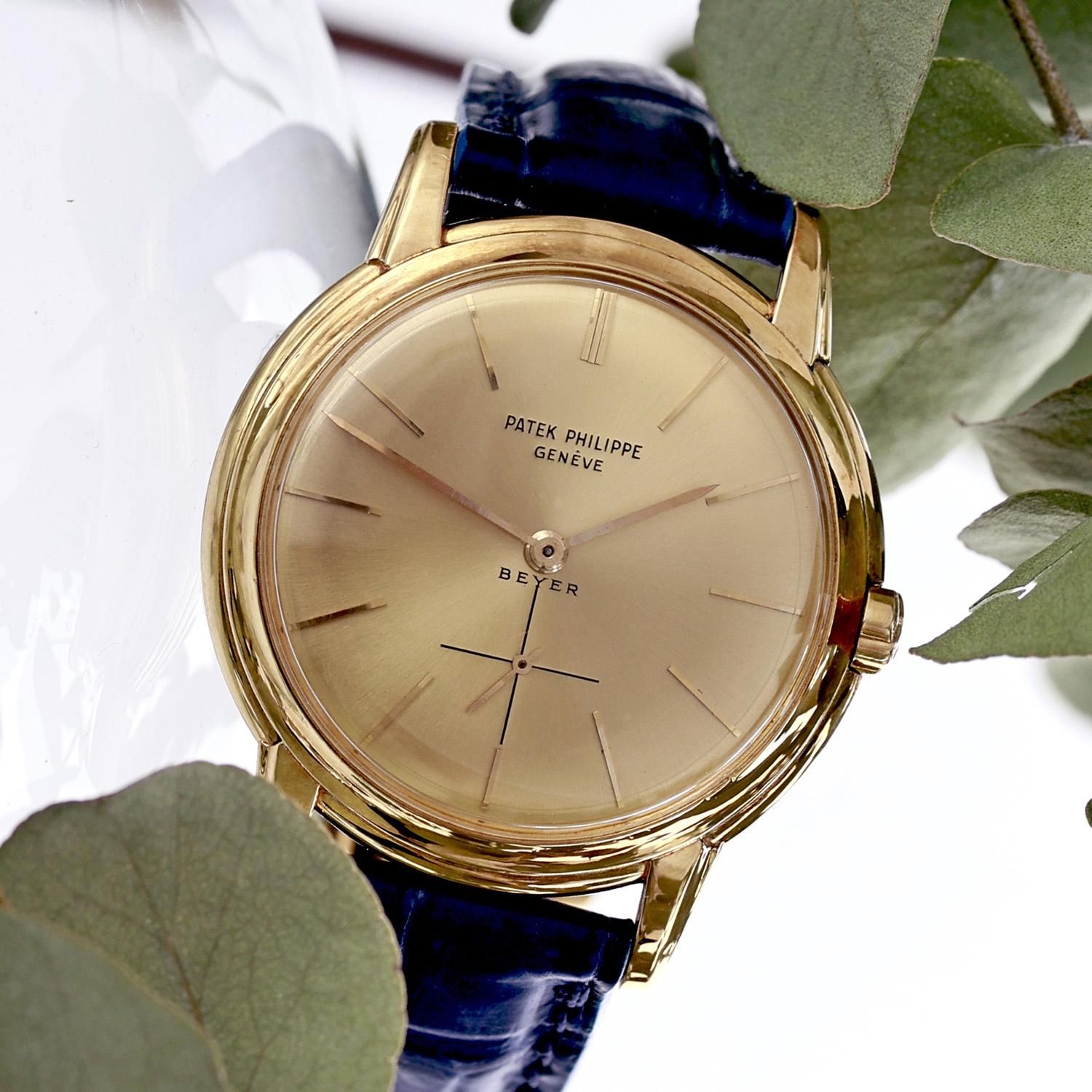 パテックフィリップ　カラトラバ　Ref.2551　ディスコボランテ　18KYG　1950年代　Patek Philippe Ref.2551  Calatrava 